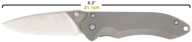 Maxpedition Excelsa Large Framelock Folding Knife D2 blade Titanium handle