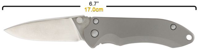Maxpedition Excelsa Small Framelock Folding Knife D2 blade Titanium handle