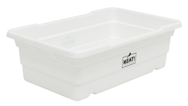 Meat! Your Maker MEAT Your Maker 50 lb Meat Lug White 24in x 15in x 8in - $29.99 at CampSaver.com