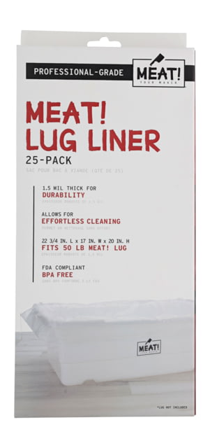 Meat! Your Maker MEAT Your Maker Lug Liner Pack of 25 - $25.49 at CampSaver.com