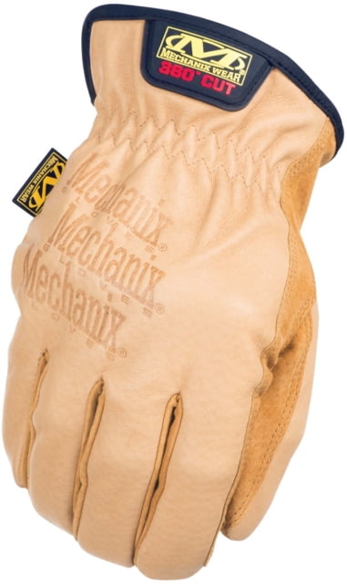 Mechanix Wear Leather Driver Cut Resistant Gloves – Men’s Tan Small