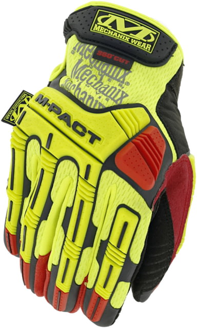 Mechanix Wear M-Pact Hi-Viz Gloves - Men's Hi-Viz Yellow 2XL