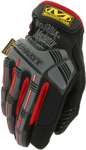 Mechanix Wear M-Pact Tactical Gloves - Men's Black/Red Extra Large