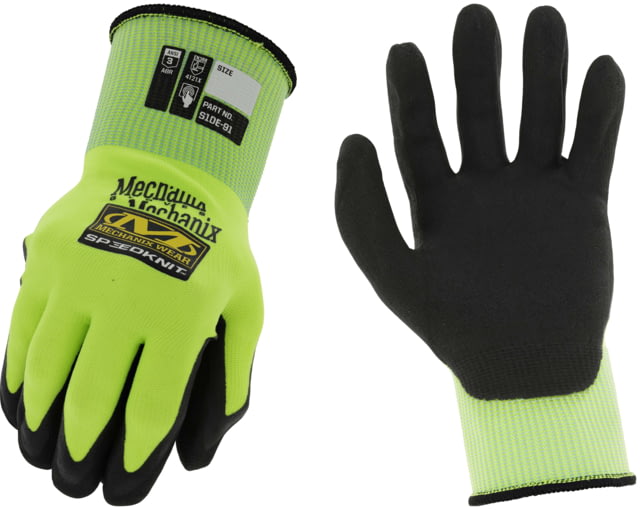 Mechanix Wear Mechanix Wear Speedknit Utility Gloves - Men's Large-Extra Large Fluorescent Yellow