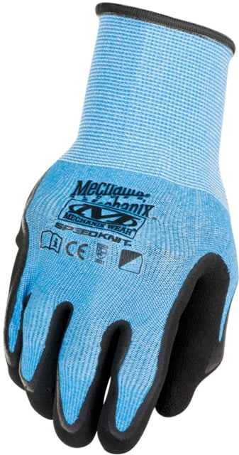 Mechanix Wear SpeedKnit CoolMax Gloves – Men’s Small-Medium Blue