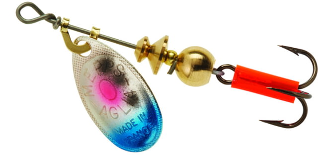 Mepps Aglia Bait Series - Plain Treble 1/12oz Rainbow Trout B0 RTR
