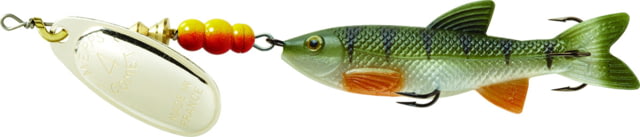 Mepps Comet Mino In-Line Spinner 7/16 oz Silver-Perch C4M S-PCH