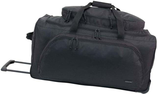 Mercury Tactical Gear Wheeled Duffel Bag Black Large
