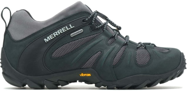 Merrell Chameleon 8 Stretch Waterproof Hiking Shoes - Men's Black/Grey 7.5 Medium