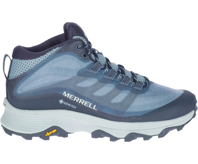 Merrell Moab Speed Mid GORE-TEX Hiking Shoes - Women's Navy 10