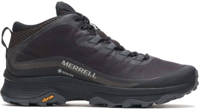 Merrell Moab Speed Mid Gore-Tex Shoes - Men's Black/Asphalt 13 US