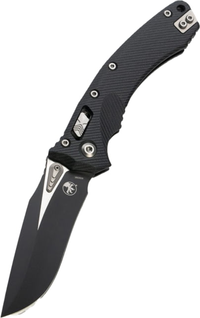 Microtech Amphibian Ram-Lok Black STD G-10 3.875in Folding Knife Black