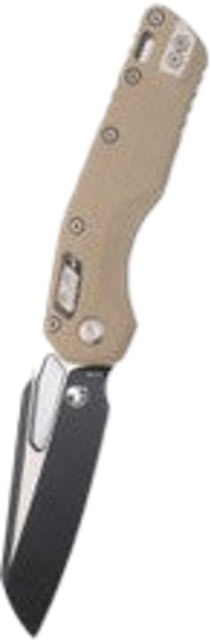 Microtech Microtech MSI Black SE STD Fluted G-10 3.88in Folding Knife Tan