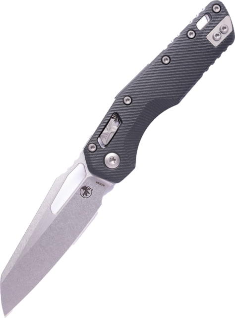 Microtech MSI Fluted G-10 STW STD 3.88in Folding Knife Black