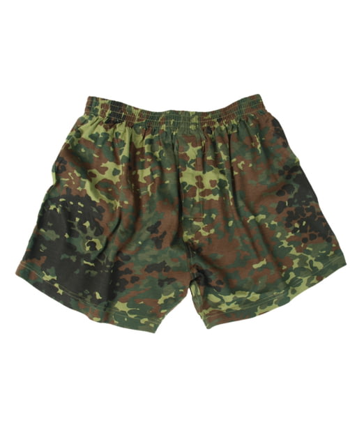 MIL-TEC Boxer Shorts - Men's Flecktarn Camo Extra Large