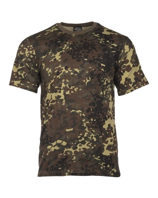 MIL-TEC T-Shirt - Men's Flecktarn Camo Large