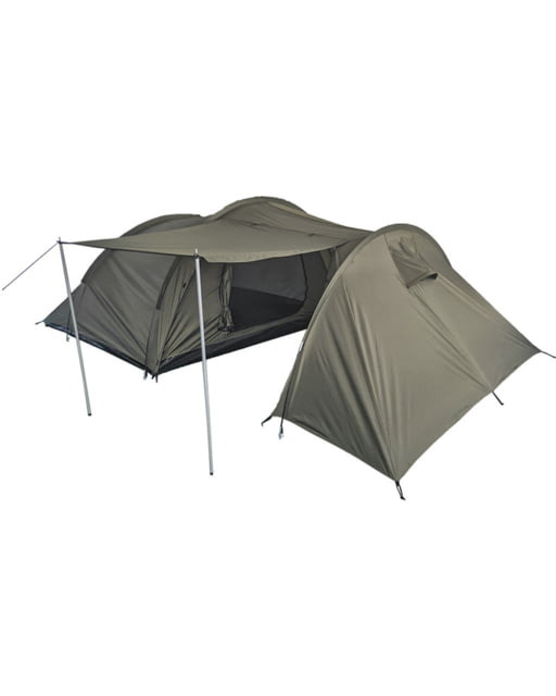 MIL-TEC Storage Space Tent 4 Person OD Green 165 x 98 x 55 in