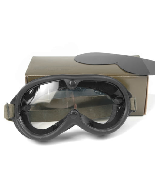 MIL-TEC Us Style M44 Sun Wind & Dust Goggles Black Adjustable