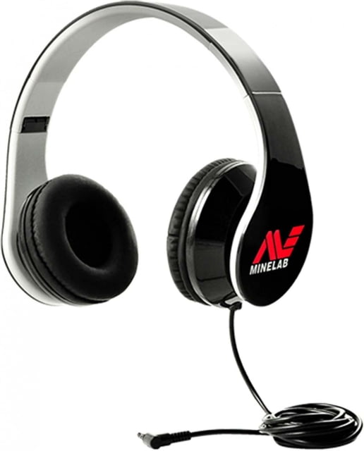 Minelab 3.5 mm Headphones 1/8 in for Minelab Detectors Black
