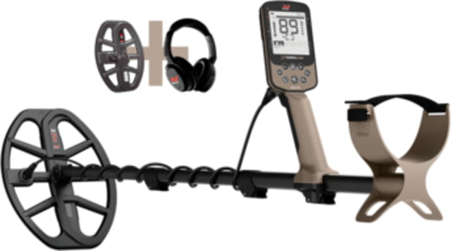 Minelab X-Terra Elite Metal Detector Expedition Pack Tan/Black Universal