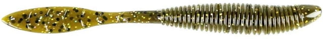 Missile Baits Bomb Shot Soft Bait 15 4in Green Pumpkin Flash