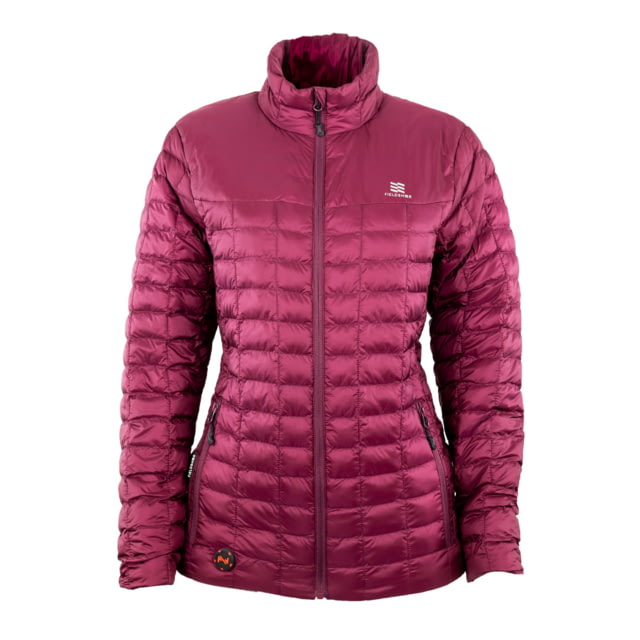 Mobile Warming 7.4V Heated Back Country Jacket – Womens Burgundy Medium