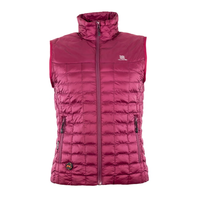 Mobile Warming 7.4V Heated Back Country Vest - Womens Burgundy Large