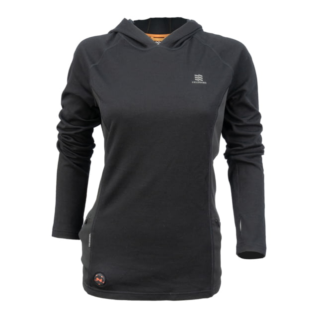 Mobile Warming 7.4V Heated Merino Baselayer Shirt - Womens Black Medium