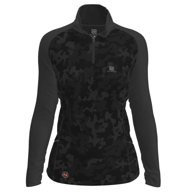 Mobile Warming 7.4V Heated Proton Baselayer Shirt - Womens Black Camo 2XL