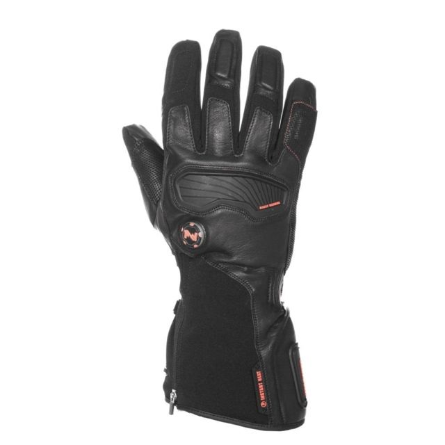 Mobile Warming Barra Leather Heated Glove Black 2XL