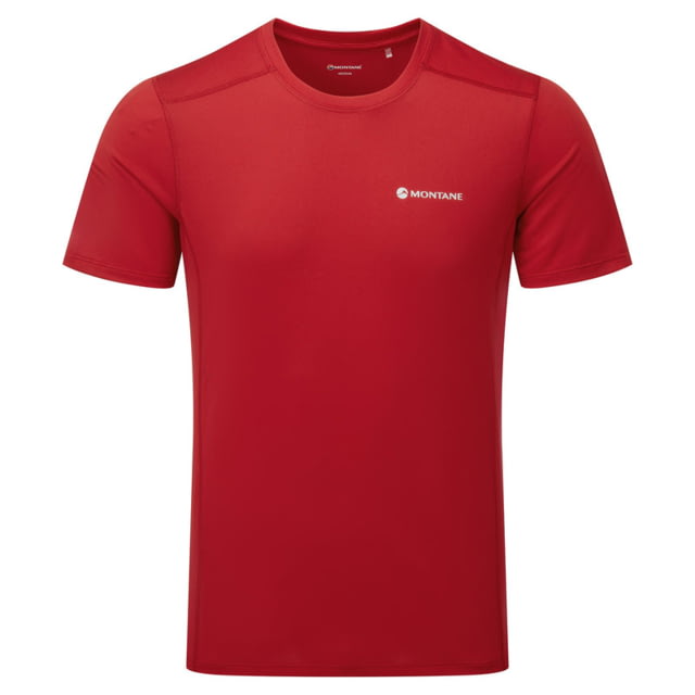 Montane Dart Lite T-Shirt - Mens Large Acer Red