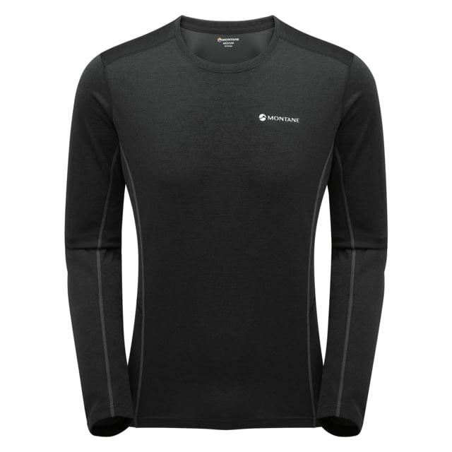 Montane Dart Long Sleeve T-Shirt – Mens Black Extra Large