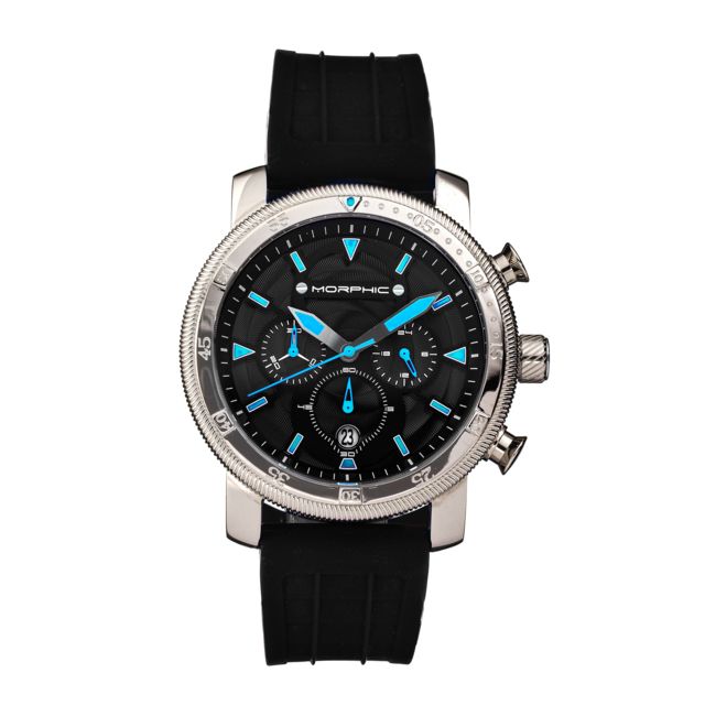 Morphic M90 Series Chronograph Watch w/Date Black/Blue One Size