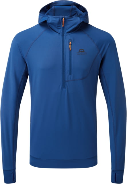 Mountain Equipment Aiguille Hooded Top - Men's Admiral Blue Medium ME-007145AB-M