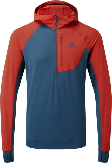 Mountain Equipment Mountain Equipment Aiguille Hooded Top - Men's Dusk/RedRock Medium ME-007145 DRR-M