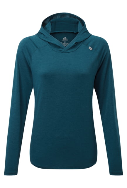 Mountain Equipment Glace Hooded Top - Womens Majolica Blue XS  Majolica Blue-XS