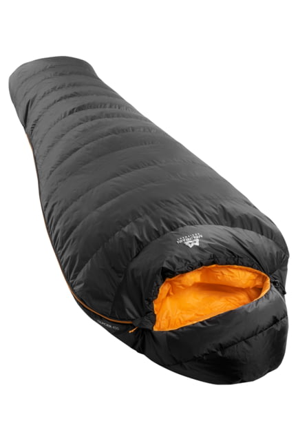 Mountain Equipment Glacier 450 Sleeping Bag Left Zip – Mens Obsidian Regular