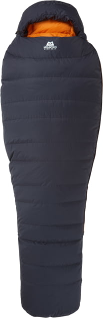 Mountain Equipment Glacier 450 Sleeping Bag Left Zip – Mens Obsidian Long ME-007344 O-LZ-Long