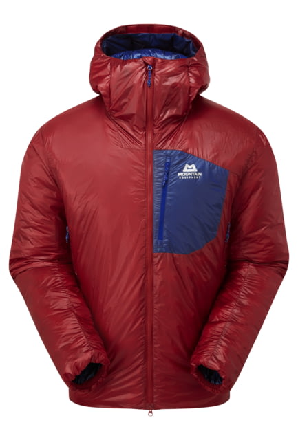 Mountain Equipment Oreus Hooded Jacket - Men's Merlot/Admiral Blue Medium  Merlot/ABM