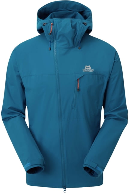 Mountain Equipment Squall Hooded Jacket - Men's Alto Blue Extra Large