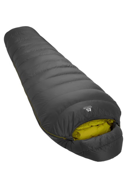 Mountain Equipment Helium GT 600 Sleeping Bag Anvil Grey Long Left Zip AGLZ