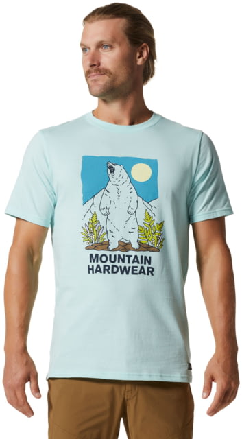 Mountain Hardwear Bear Trail Short Sleeve Top - Men's Pale Ice Large