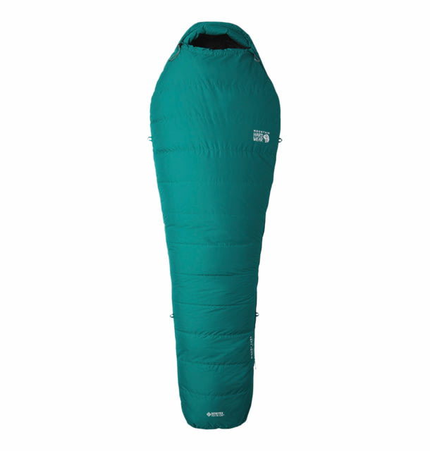 Mountain Hardwear BishopPass Gore-Tex 15F/-9C Sleeping Bag Right Hand Viridian Short