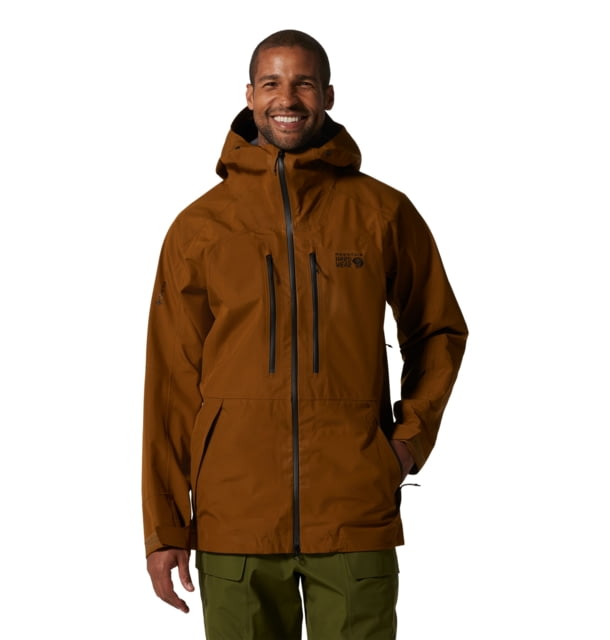 Mountain Hardwear Boundary Ridge Gore Tex Jacket - Men's Large Golden Brown  Brown-L