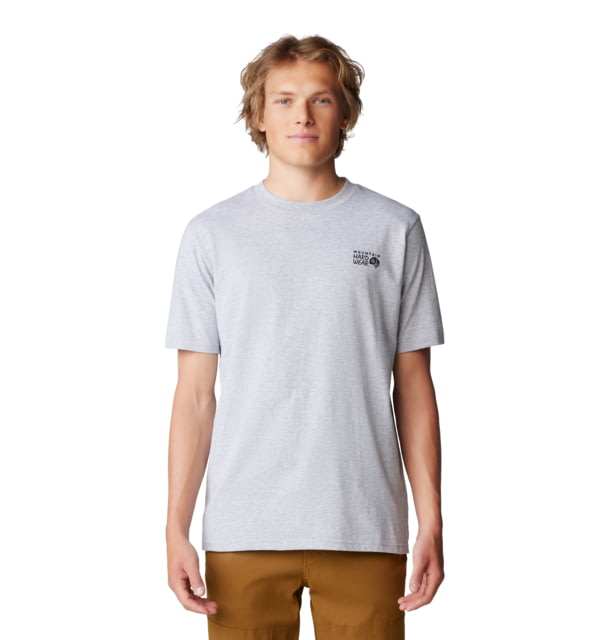 Mountain Hardwear Box Logo Short Sleeve Shirt - Men's Hardwear Grey Heather L 190423058365