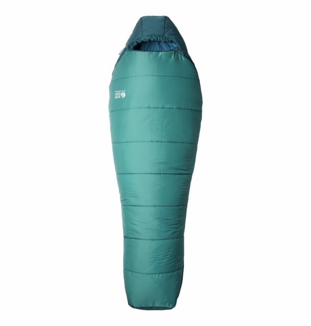 Mountain Hardwear Bozeman 0F/-18C Sleeping Bag Right Hand Washed Turq Short