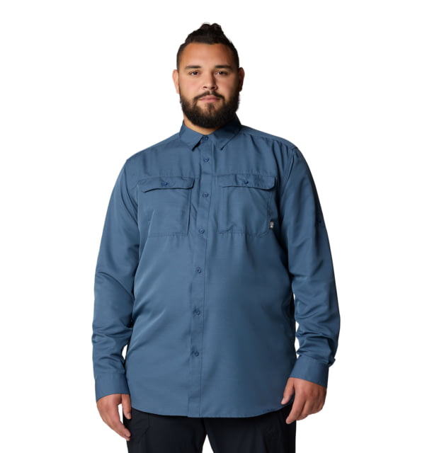 Mountain Hardwear Mountain Hardwear Canyon Extended Long Sleeve Shirt - Men's Zinc L