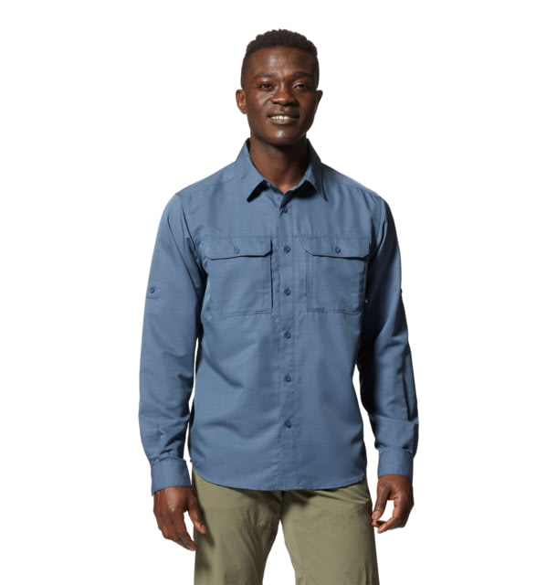 Mountain Hardwear Mountain Hardwear Canyon Long Sleeve Shirt - Men's Zinc M