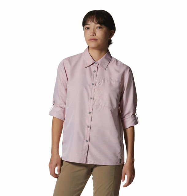 Mountain Hardwear Canyon Long Sleeve Shirt - Women's Rosehip Small