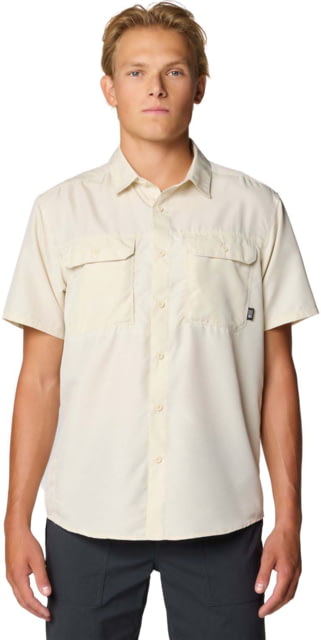 Mountain Hardwear Canyon Short Sleeve - Men's Stone L